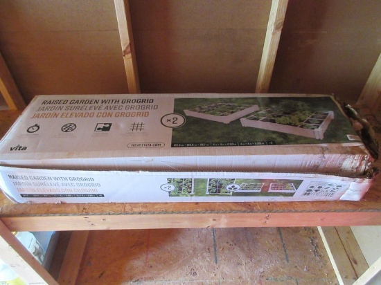 Raised Garden w/Grogrid 4' x 4' x 69" In Box