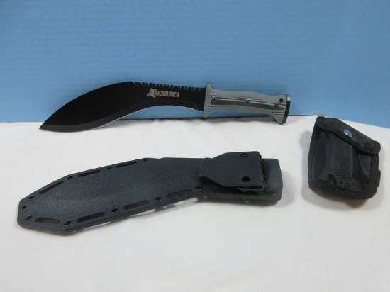 Impressive Threat Response Solutions Razor Back Tactical Defense Survival Kukri Knife Survival