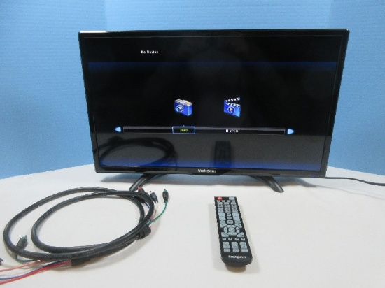 Westinghouse 24" HD DVD/TV Flat Screen Space Saving Design LED Backlit LCD TV w/Remote