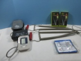 Exercise Lot Pair Stirrup Spring Resistance Fitness Tool, Pair Athletic Works Flat Bands 3