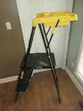 Cosco Folding Utility Ladder w/Multi-Purpose Tray-32