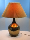Refined Hand Blown Studio Art Glass Bulbous Form 28