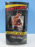 New Century C The Power Leather Wrap Gloves Training Hardware Size S- NIP
