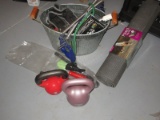 Exercise Lot Yoga Mat, Kettle Ball Wgts. Hand Wgts. Etc
