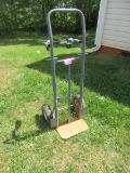 Haul Master 2 in 1 Hand Truck Pneumatic Wheels