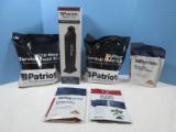 Lot 4 Patriots Sun Kettle NIB, 2 Packs 72-Hour Food Supply Kits, Bugle Boy Survival Cocoa,