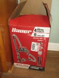 Bauer 6 Gallon Wet/Dry Shop Vac 4 Horse Power Peak Heavy Duty