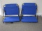 Set of 2 Dicks Sporting Goods GCI Outdoor Auto Fold Portable Stadium Seats