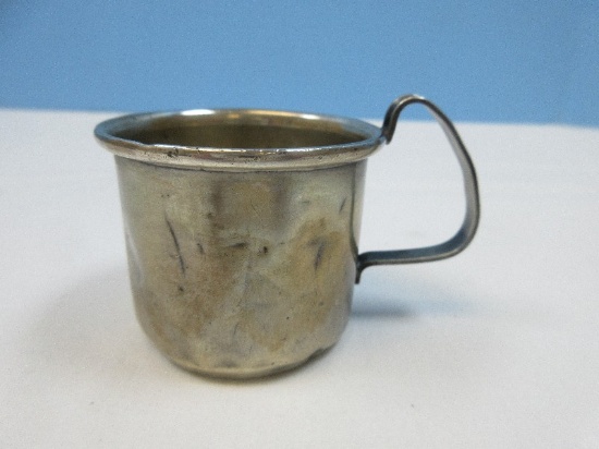 P.S. Co=Preisner Silver Co. Sterling Silver #145, 1 3/4"H Baby Cup- Wgt. 41.96G+/-