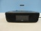 iHome iDL44 FM Clock Radio w/Lighting Dock & USB Port Power Cord