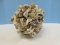 Oyster Shell Decorative Sculpture Sphere - Est. $175-325