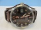 Invicta I-Force Men's Watch 44mm Brown Exact Quartz Movement Legarto-Style Genuine Leather