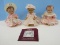 3 Collector Ashton-Drake Galleries Handcrafted Vinyl Dolls Rose of Hope Collection 