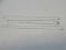 Lot 3 Sterling Silver Delicate Necklace Chains Total Wgt. 3.66 G +/-