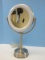 Zadro Products Inc. Vanity Make-up Mirror w/ Dimmable Fluorescent Light 10x/1x Round