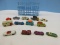 12 Vintage Die Cast Metal Toy Cars Redlin Hot Wheels Jet Threat 1970 Matchbox Horsebox