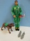 Vintage 1999 Lanard Toys LTD The Ultra Corps Action Figure Search and Rescue w/ Dog