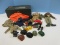 Lot Vintage G.I. Joe Foot Locker Circa 1960s w/ Labeled GO Joe Clothes