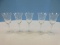 Set of 5 Etched Gray Foliage Stem Flower 7 5/8