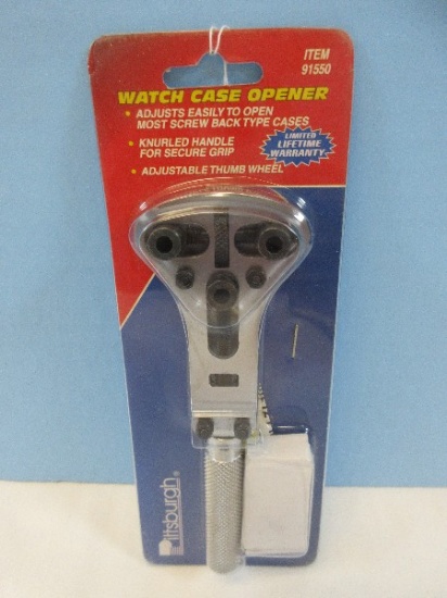 Pittsburgh Watch Case Opener w/Pins & Styles- NIP