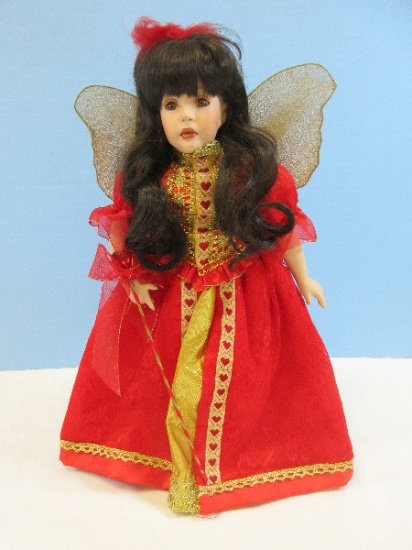 Collector's Paradise Galleries Purveyors World's Finest Porcelain Doll Juliet The True Love Fairy