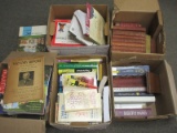 Lot Misc Paper/Hard Back Books Antique The Priest The Puritan & The Preacher 1875, Set 7