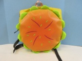 Novelty Whimsical Steven Universe Cheeseburger Backpack Features Various Separated