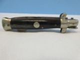 Italian Folding Humpback Lock Blade Pocket Knife, Blade 3