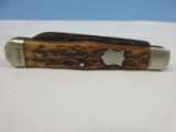 Keen Kutter Double Blade Folding Pocket Knife, Closed 3 5/8