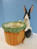 Fitz & Floyd Kensington Rabbit Collection Charming 10 1/2