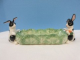 Fitz & Floyd Kensington Rabbit Collection 13 1/4