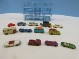 12 Vintage Die Cast Metal Toy Cars Redlin Hot Wheels Jet Threat 1970 Matchbox Horsebox