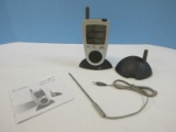 Brookstone Grill Alert Talking Remote Thermometer