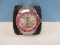 Invicta Pro Diver Master of The Ocean Model NO. 23224 Rotating Pink Bezel Dial Silver Tone Date