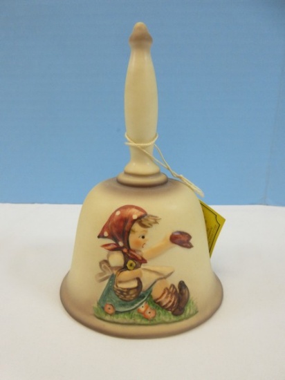Goebel MJ Hummel Collector 1979 Annual Bell Second Edition In Series Titled "Farewell" 16" in