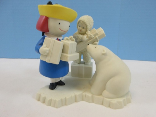 Department 56 Snowbabies Guest Collection A Gift So Fine From Madeline for Storybook