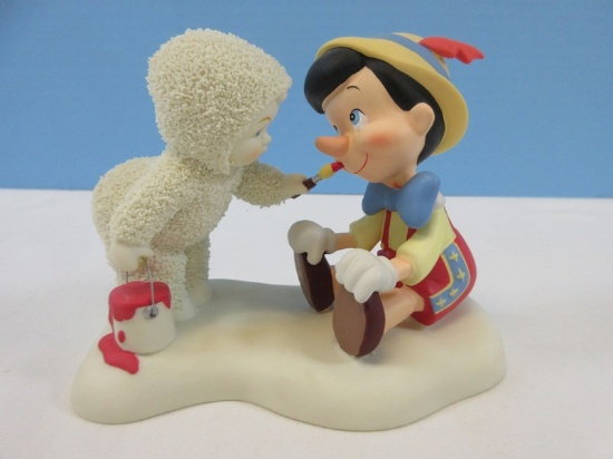 Department 56 Snowbabies Disney Showcase Characters Pinocchio Lets Add a Smile