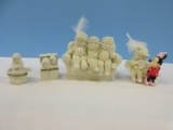 Department 56 Snowbabies 2 Hinged Boxes Surprise/Rock-A-Bye-Baby 2 1/2