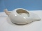 Unique Find! Early Porcelain Slipper Bedpan Collectible- Approx 15