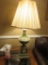 Fabulous Hollywood Regency Urn Form Table Lamp on Plinth Relief Design 2 Tone Finish- 35