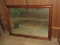 Lot Mahogany Framed Wall Mirror(17