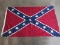 Ruffin Flag Co. Confederate Rebel Flag AKA Stars & Bars Cloth Flag- 55 1/2