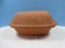 Romertopf Roaster Classic Clay Terra Cotta 2pc Roaster Classic Steamer Model- 4 Liter Capacity