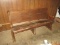 Early Church Pew Traditional Design Curved Lines Simplistic Design- 33