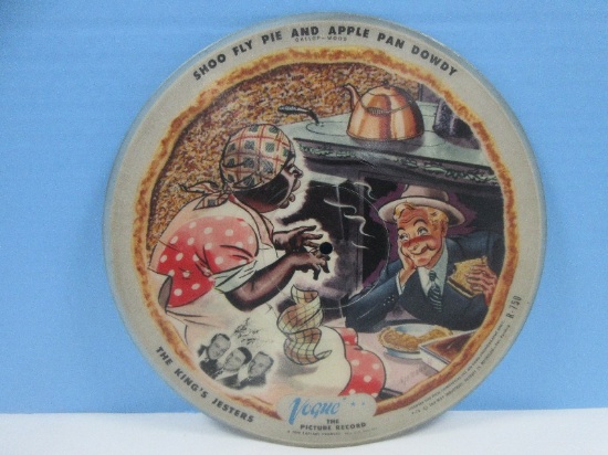 Vogue Picture Vinyl Record w/Embedded Images The King's Jesters "Who's Got a Tent For Rent"