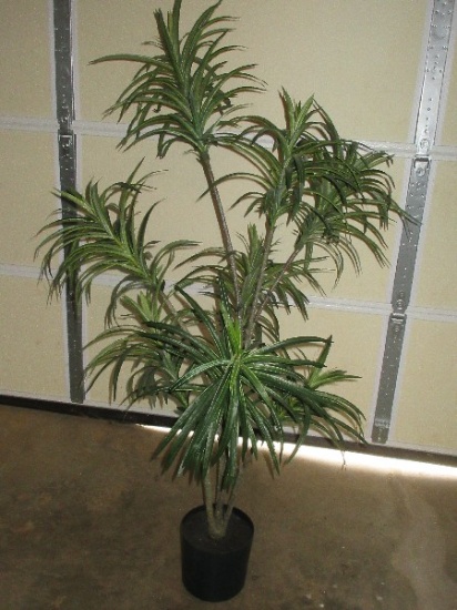 5ft Dracaena Faux Tropical Plant in Starter Pot- Pd. $99.99