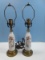 Pair Paul Hanson Oriental Hand Painted Boudoir 18