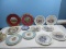 Lot Porcelain Mustache Cup & Saucer Likely Nippon Mark, 2-Fine China Concorde Floral Center