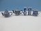 Lot Blue & White Chinoiserie Porcelain Phoenix Bird 3