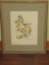 Lithograph Carolina Wren & Yellow Jasamine 1969 Artist Signed Anne Richardson w/Personal